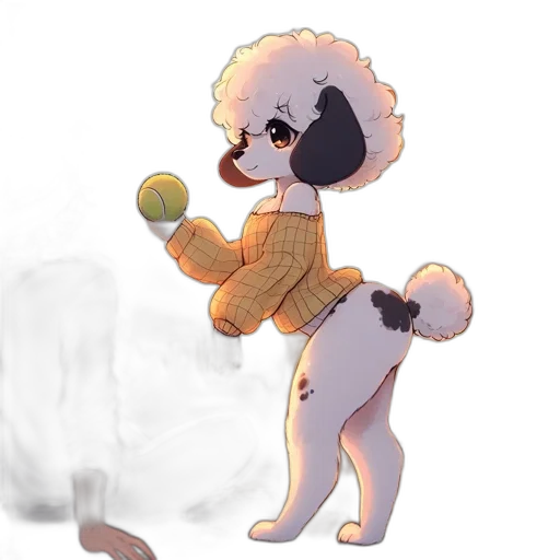 staff, creature, jacket, animal transparent PNG cut-out