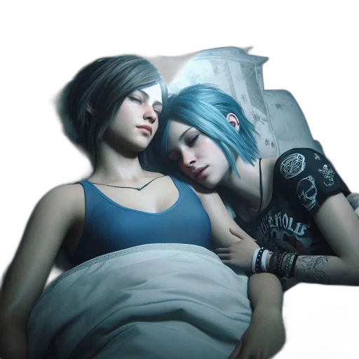 concept art, photorealistic, cyberpunk, fantasy art transparent PNG cut-out