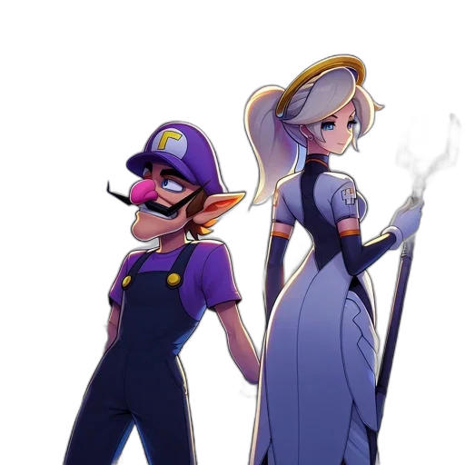 staff, dress, hat, crown transparent PNG cut-out