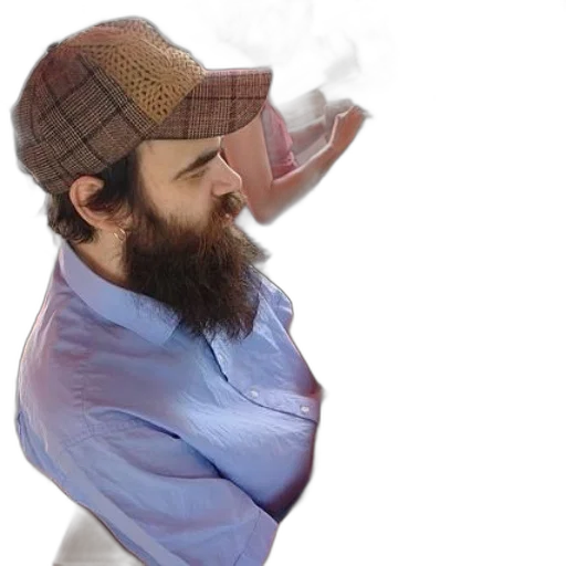 hat, staff, jacket, umbrella transparent PNG cut-out