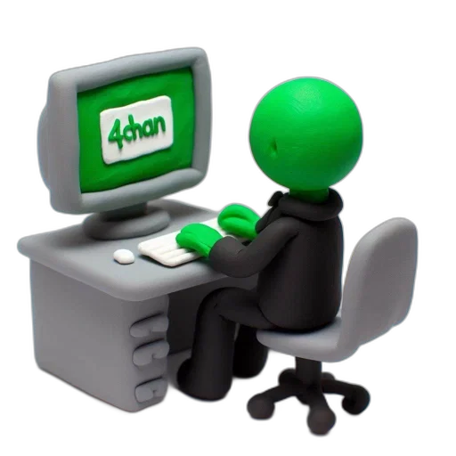staff, robot, furniture, 3d render transparent PNG cut-out