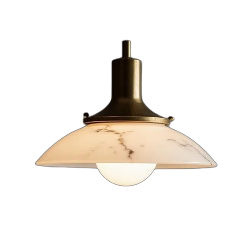 3d render, earth tones, pendant, light transparent PNG cut-out