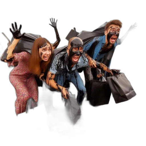 concept art, 3d render, comic book art, photorealistic transparent PNG cut-out