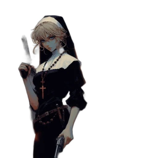 staff, weapon, sword, dress transparent PNG cut-out
