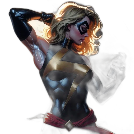mask, comic book art, concept art, fantasy art transparent PNG cut-out
