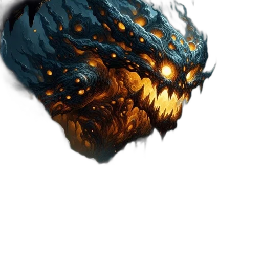 dragon, mask, creature, face transparent PNG cut-out
