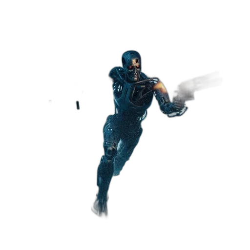weapon, robot, staff, mask transparent PNG cut-out