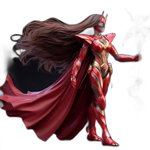 hair, concept art, fantasy art, comic book art transparent PNG cut-out