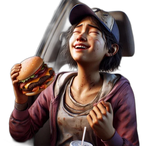 food, photorealistic, concept art, 3d render transparent PNG cut-out