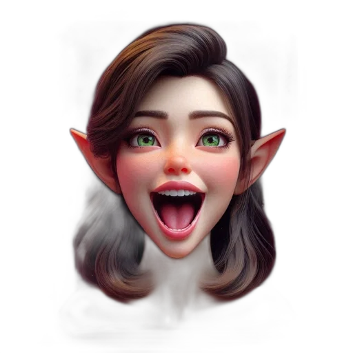 face, mask, staff, creature transparent PNG cut-out