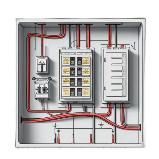 robot, building, 3d render, concept art transparent PNG cut-out
