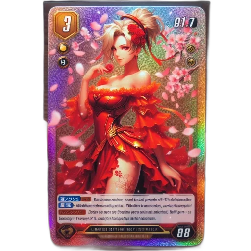 concept art, red, animated, female transparent PNG cut-out