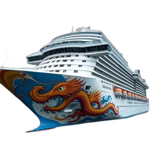 dragon, photorealistic, 3d render, concept art transparent PNG cut-out