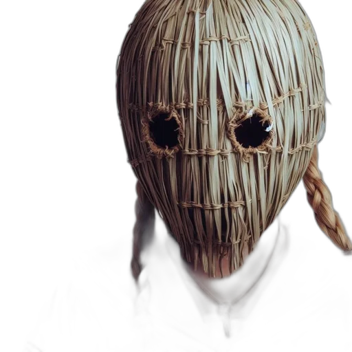 mask, face, creature, robot transparent PNG cut-out