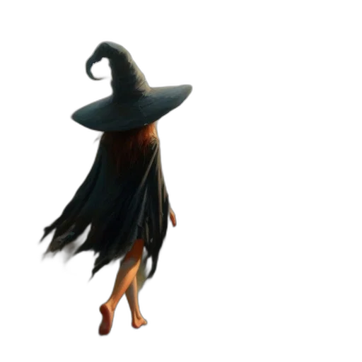 hat, dress, staff, mask transparent PNG cut-out