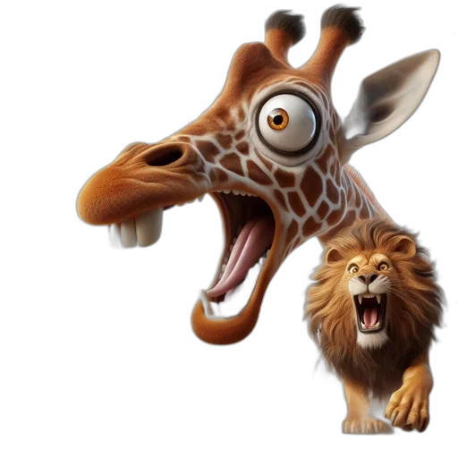 animal, creature, staff, face transparent PNG cut-out