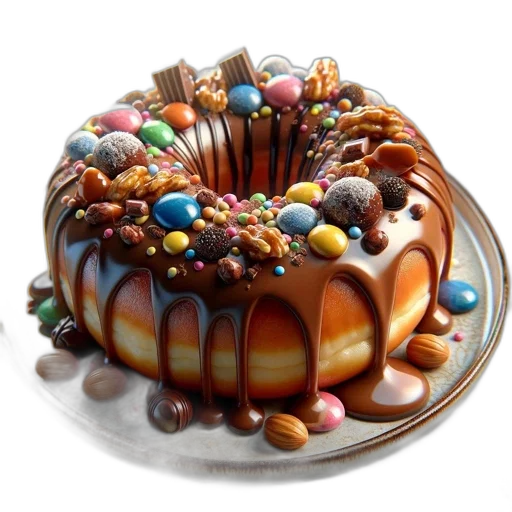 food, crown, jewelry, 3d render transparent PNG cut-out