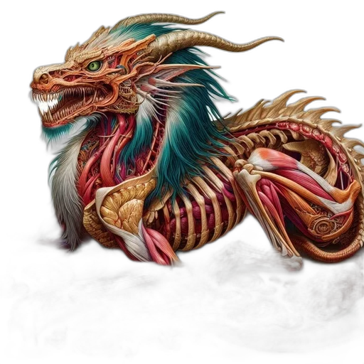 dragon, creature, mask, animal transparent PNG cut-out