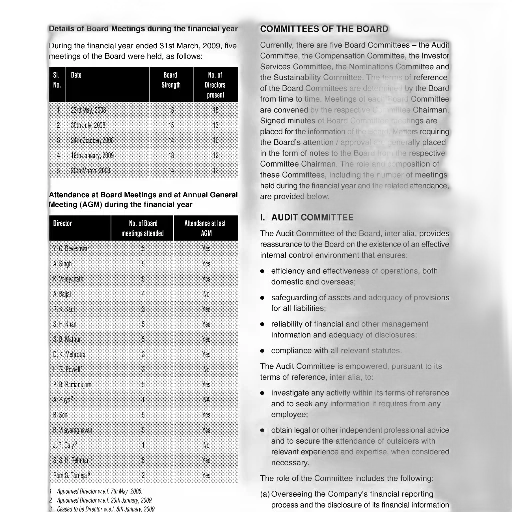 corporate, governance, report, detailing transparent PNG cut-out