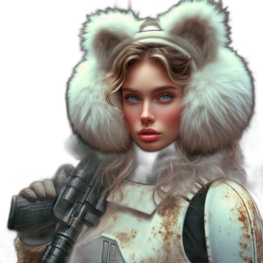 jacket, face, animal, robot transparent PNG cut-out
