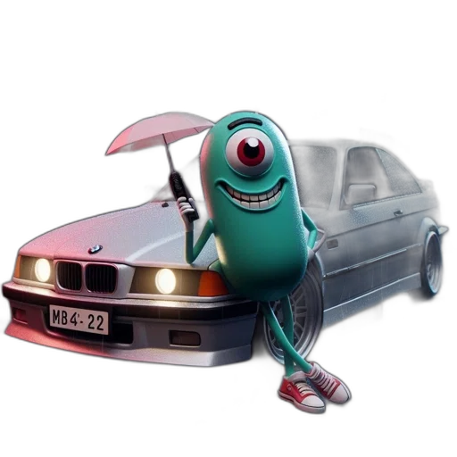 car, robot, staff, animal transparent PNG cut-out