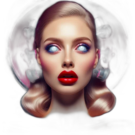 face, photorealistic, fantasy art, concept art transparent PNG cut-out