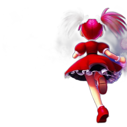 dress, weapon, concept art, 3d render transparent PNG cut-out
