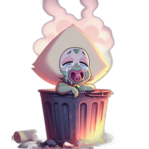 robot, creature, mask, staff transparent PNG cut-out