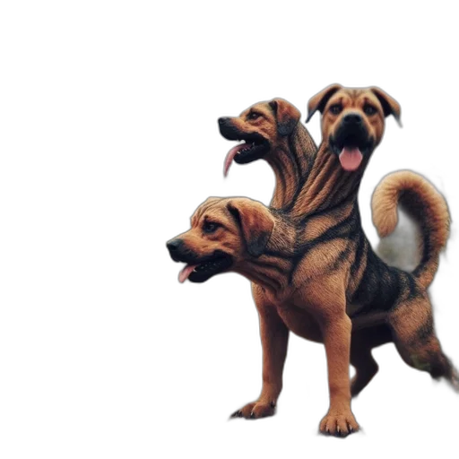 animal, photorealistic, oil painting, watercolor transparent PNG cut-out