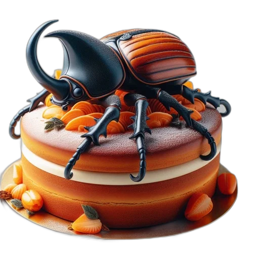 food, crown, hat, 3d render transparent PNG cut-out
