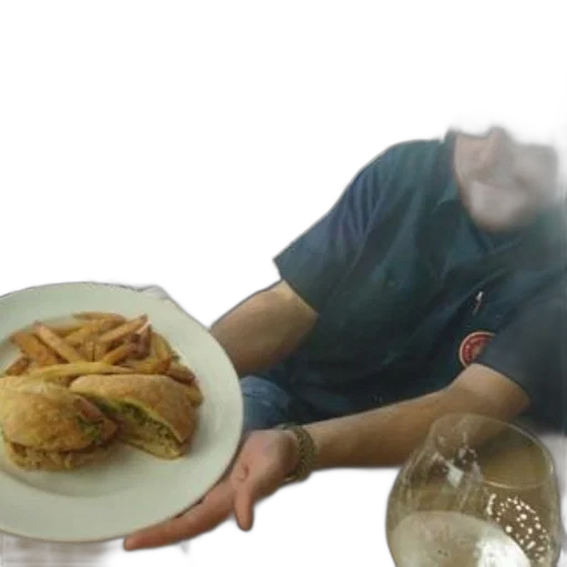 food, face, robot, creature transparent PNG cut-out