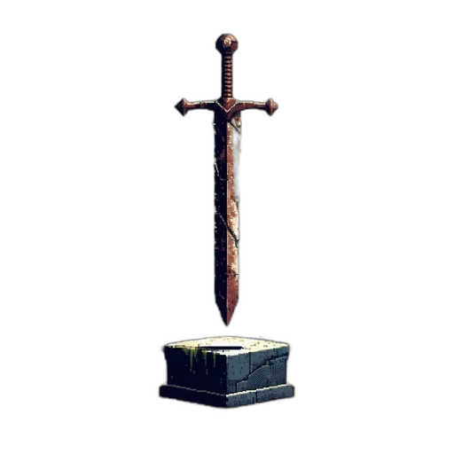 sword, weapon, staff, crown transparent PNG cut-out