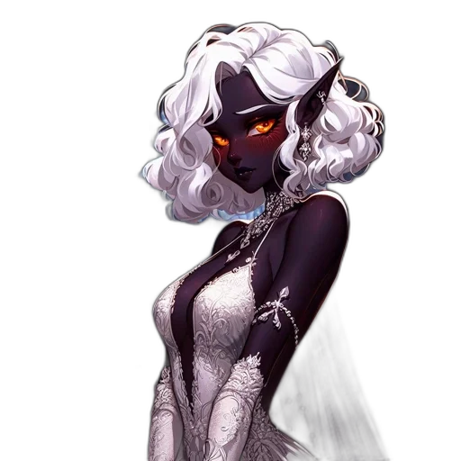 dress, mask, staff, concept art transparent PNG cut-out