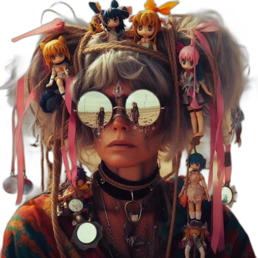 mask, jewelry, face, staff transparent PNG cut-out