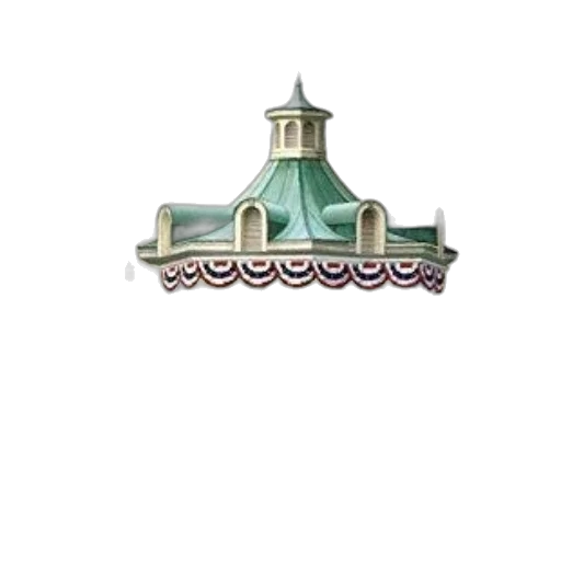 building, crown, hat, staff transparent PNG cut-out