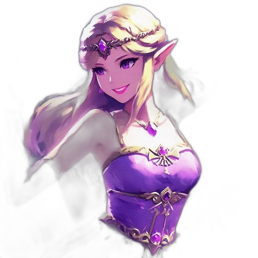 dress, crown, staff, face transparent PNG cut-out