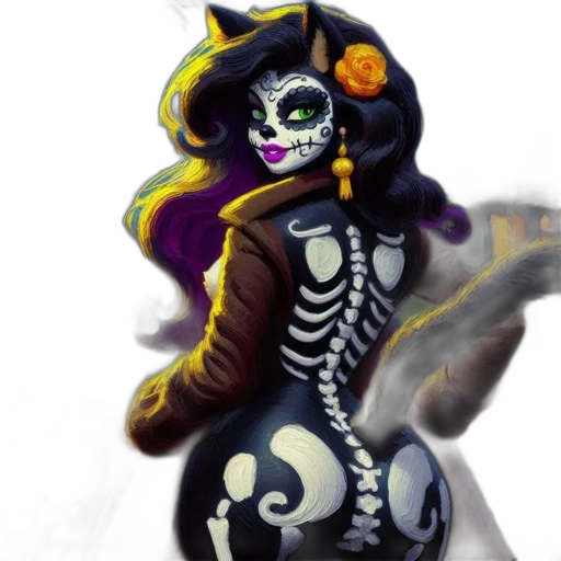 fantasy art, pixel art, concept art, watercolor transparent PNG cut-out