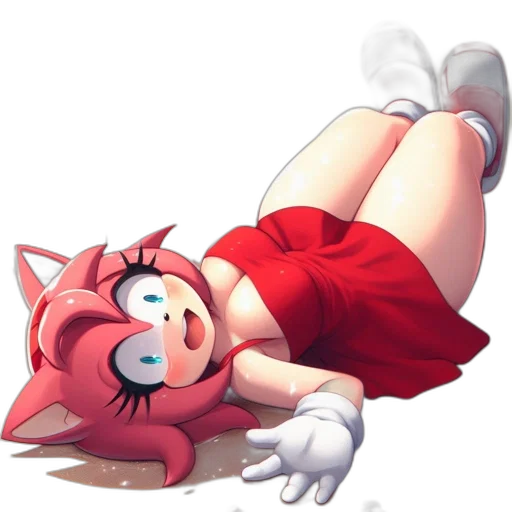 creature, animal, dress, staff transparent PNG cut-out