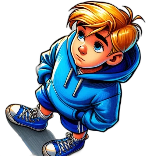 jacket, face, cartoon, pixel art transparent PNG cut-out