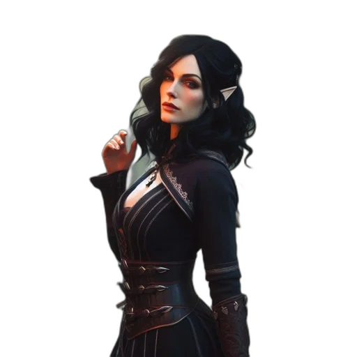 staff, jacket, weapon, dress transparent PNG cut-out