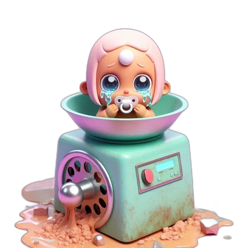 robot, food, creature, concept art transparent PNG cut-out