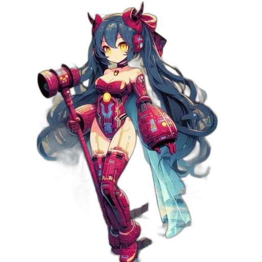 staff, weapon, dress, dragon transparent PNG cut-out