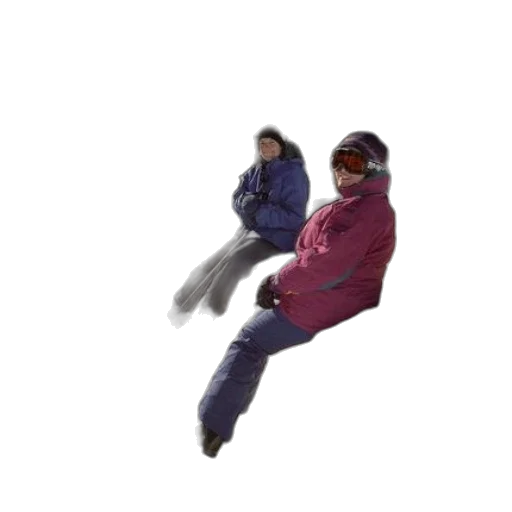 jacket, shoes, staff, face transparent PNG cut-out