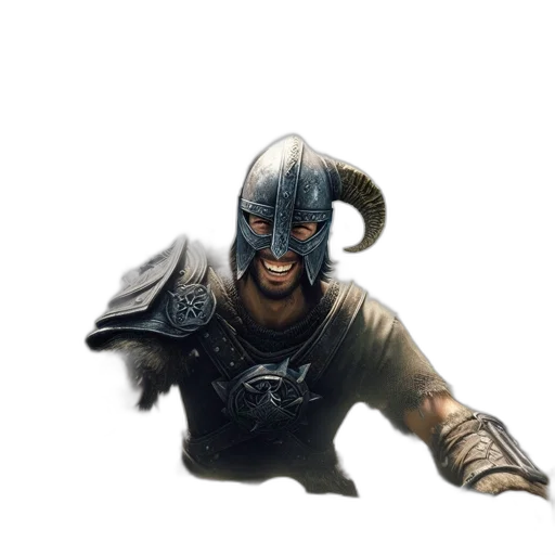 sword, mask, weapon, dragon transparent PNG cut-out