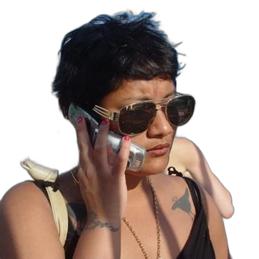 jewelry, photorealistic, cyberpunk, person transparent PNG cut-out
