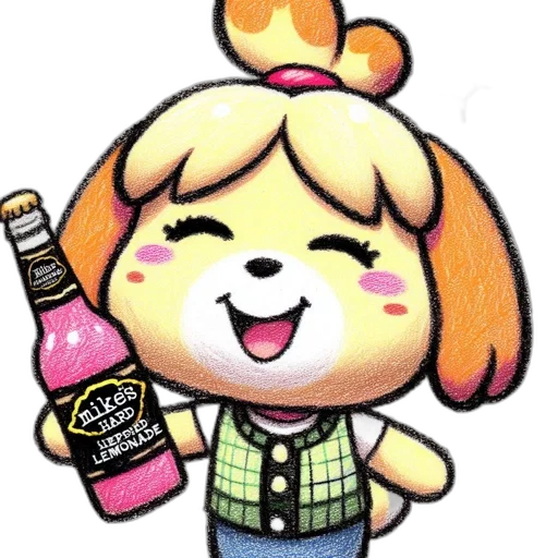bottle, animal, crown, staff transparent PNG cut-out