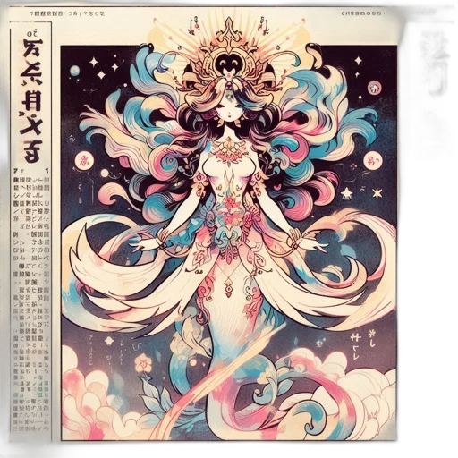 dress, concept art, fantasy art, anime transparent PNG cut-out
