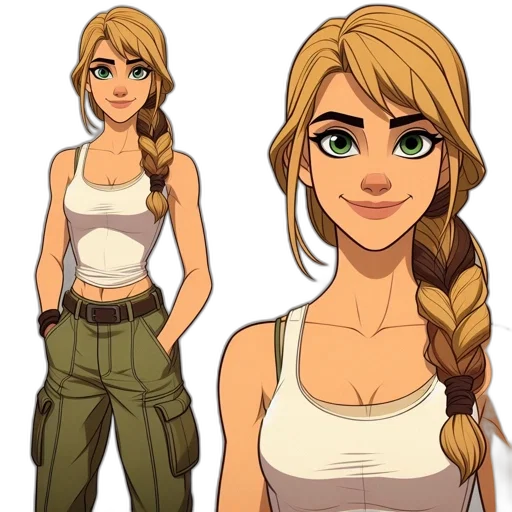 concept art, cartoon, pixel art, comic book art transparent PNG cut-out