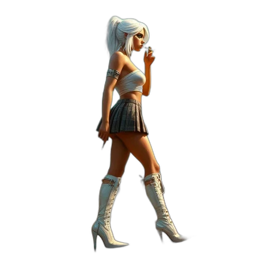 staff, weapon, dress, concept art transparent PNG cut-out
