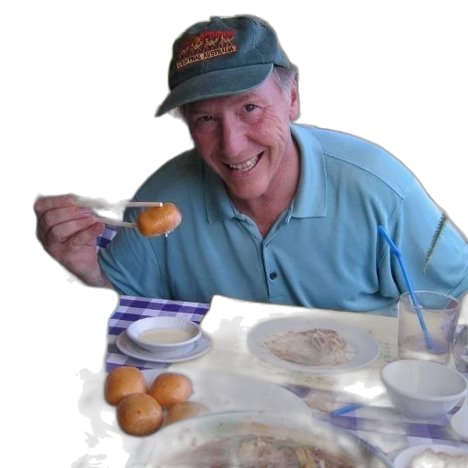 food, hat, creature, staff transparent PNG cut-out